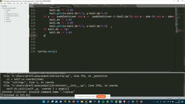 Python Fun With Games Part 5: 4 Player Pong Full Tutorial