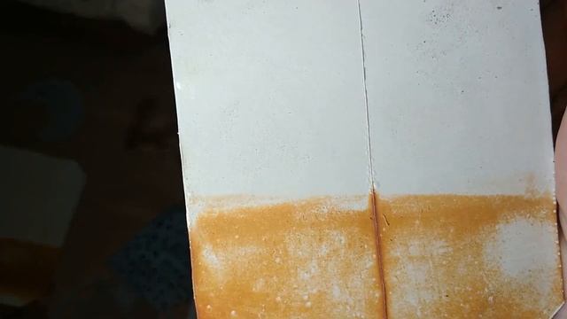 Тест грунтов в соленой воде.
