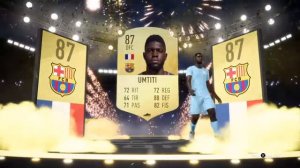 Umtiti in a pack FIFA 19