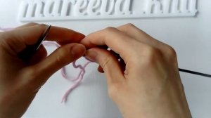 Очень простой способ! Полый шнур спицами