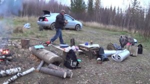 3 дня на реке Вижай. рыбалка на хариуса.#2
