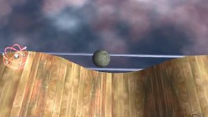 Игра Баланс / Ballance. Прохождение игры. Уровень 2 .avi