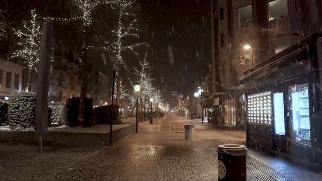 Очень трогательно и нежно о любви "Падал снег..." смотреть онлайн