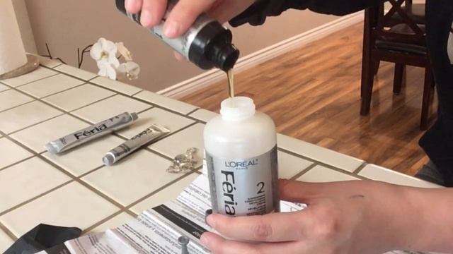 L'oreal Feria Intense Deep Violet V38 / BEFORE & AFTER смотреть онлайн