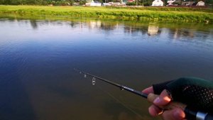 РЫБАЛКА НА ДНЕПРЕ "ВОТ ЭТО УДАРИЛ" MAJOR CRAFT DODGER