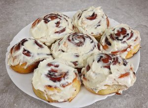 СИННАБОНЫ Булочки с корицей. Cinnabon