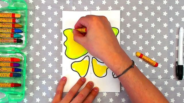 Бабочка превращается в 8 марта / как нарисовать простую открытку смотреть онлайн