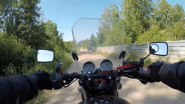 Мотопутешествие Москва-Мурманск на Honda VRX400. Видео 1
