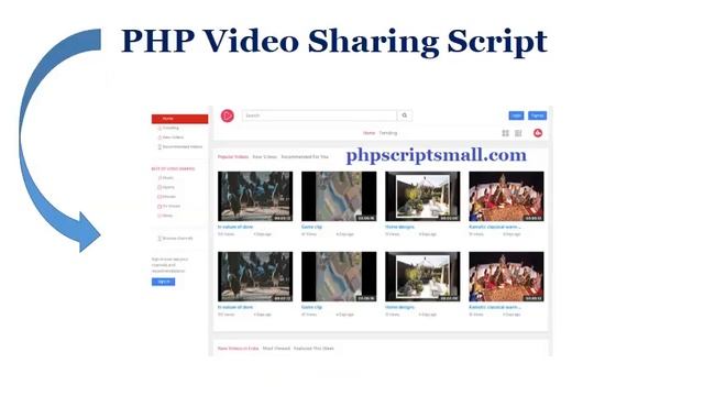 YouTube Clone Script | PHP Video Sharing Script by PHP Scripts Mall смотреть онлайн