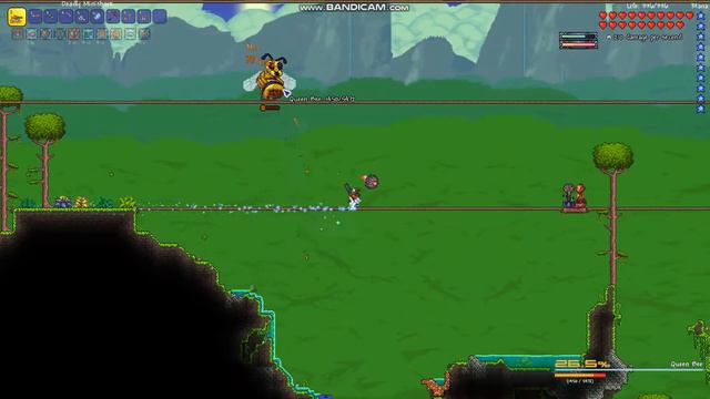 Terraria Calamity Mod: Queen Bee No-hit (Revengeance) смотреть онлайн