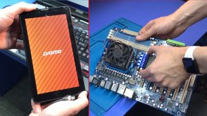 КЛИЕНТ СТАТИКОЙ ВЫВЕЛ ИЗ СТРОЯ МАТЬ Gigabyte GA-MA770T | ВИСИТ НА ЗАСТАВКЕ ПЛАНШЕТ DIGMA