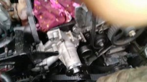 Замена сальника балансировочного вала. Как открутить балансировочный вал Hyundai Starex 2006 D4BH.