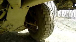Работа подвески на Toyota Lite Ace