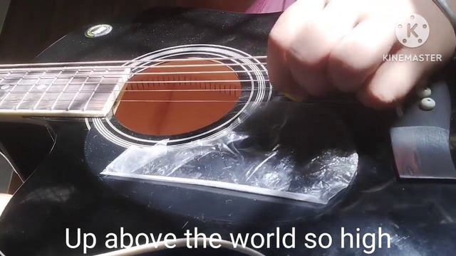 Twinkle Twinkle little star on Guitar.#guitar #twinkletwinklelittlestar