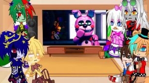 ✨||•[FNAF SB REACTION TO FNAF 1 IN NUTSHELL 1/2 ꨄ︎]•|✨