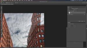 Photoshop Tutorial: How to extend buildings #photoshop #photoshopfunn