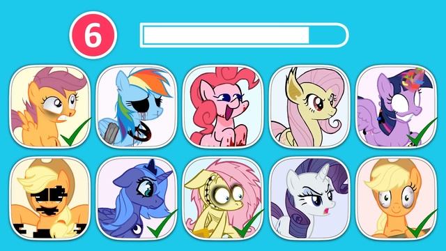 FNF Guess My Little Pony Character by Their Voice | Pinkie Pie, Apple Jack, Princess Luna, Rarity смотреть онлайн