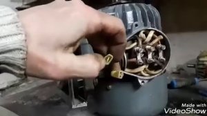 Подключения электро двигателя с 380v на 220v с реверсом. Сможет каждый.