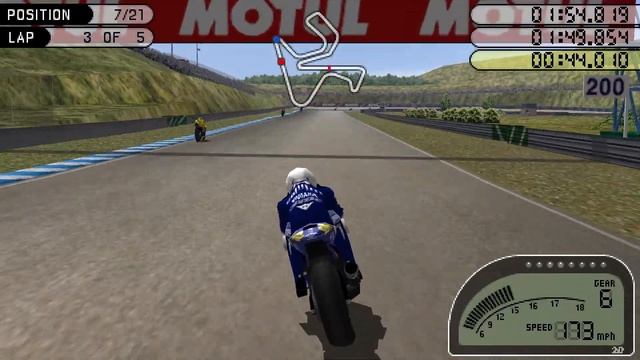 MotoGP (PSP) 2006 Gameplay смотреть онлайн