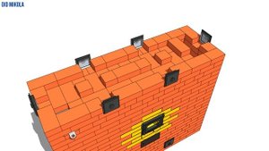2х колпаковая отопительная печь  Я.Г.Порфирьева