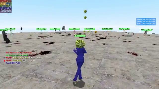 Melons of Mass Destruction | Gmod Ragdoll Combat смотреть онлайн