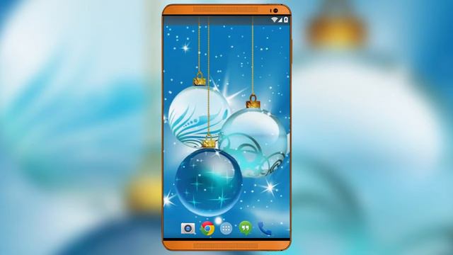 Christmas Bauble Live Wallpaper смотреть онлайн