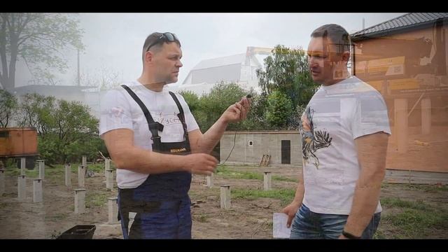 СВАЙНЫЙ ФУНДАМЕНТ на участке. Забивка свайного поля. Нюансы при выборе фундамента. // Мой дом #2 смотреть онлайн