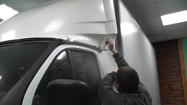 Газель. + и - установки спойлера. Подготовка автомобиля к возмещению по КАСКО!!! смотреть онлайн