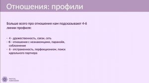 Как мы вступаем в отношения. Линии профиля. Дизайн Человека.