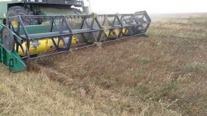 уборка чечевицы no till #cdc redcliff