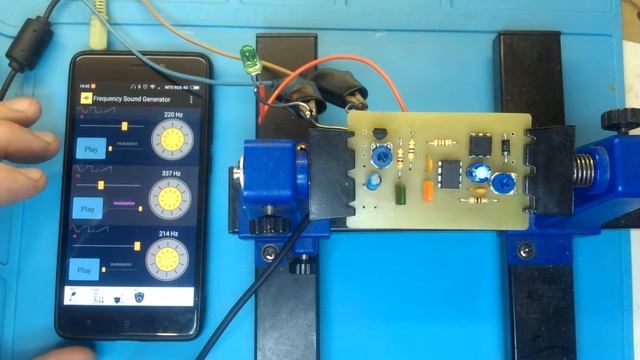 VOX с NE555P смотреть онлайн