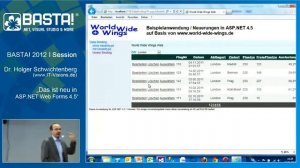 Das ist neu in ASP.NET Web Forms 4.5 | Dr. Holger Schwichtenberg