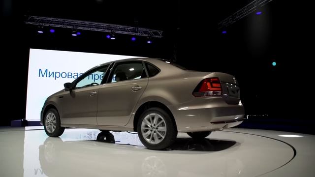 Новый Volkswagen Polo седан 2015 смотреть онлайн