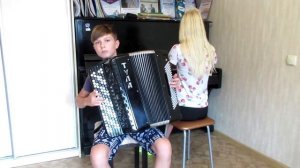 Семь сорок - дуэт фортепиано и баян