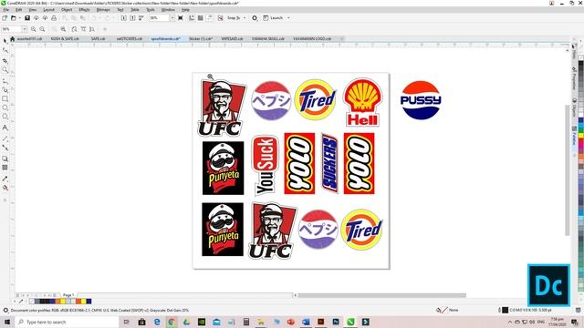 DOWNLOAD FREE | Sticker Collections Part 3 | CorelDraw Files смотреть онлайн