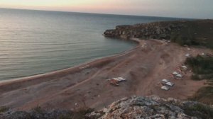 По Крыму пешком. Золотое. Азовское море