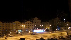 Новогодний салют в Новом Уренгое.