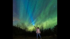 Северное сияние - Мурманск, Кольский полуостров