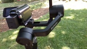 Canon Vixia HF R800 + DJI Ronin SC