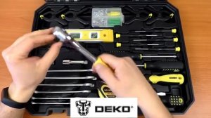 Набор инструментов для дома DEKO DKMT168 168шт