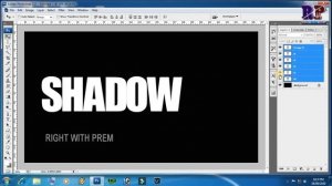 how to create text shadow in photoshop  | photoshop me text ki shadow kaise banaye|photoshop 3d tex