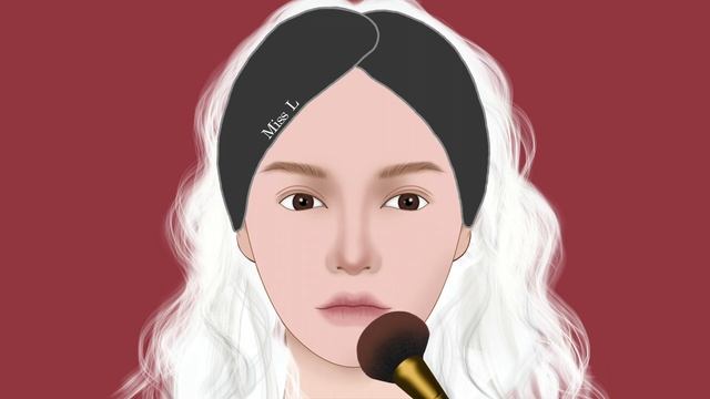 Makeup animation/fairy makeup/Satisfying video/animation ASMR смотреть онлайн