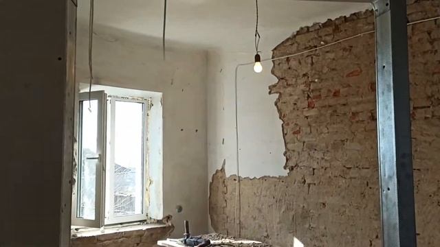 Отделка стен гипсакартоном на клей смотреть онлайн