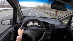 ТЕСТ ДРАЙВ 18 ЛЕТНЕЙ ОПЕЛЬ ЗАФИРА А(2.2 147Л.С.)ОБЗОР/ВИЗУАЛ/ВОЖДЕНИЕ ОТ ПЕРВОГО ЛИЦА