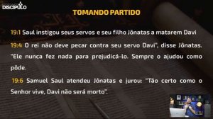 Tomando Partido | 1Samuel 18, 19 e 20