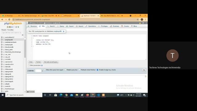 New PHP 2021 09 20 inserting data into database смотреть онлайн