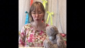 Дистанционные минутки. Песня мишка лапу поцарапал.