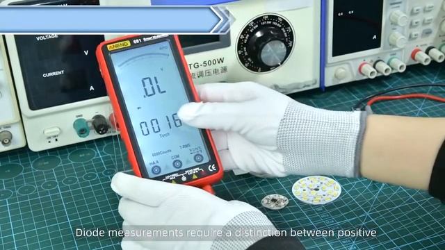 Умный автоматический мультиметр ANENG 681 с Китая / ANENG 681 Digital Professional Multimeter смотреть онлайн