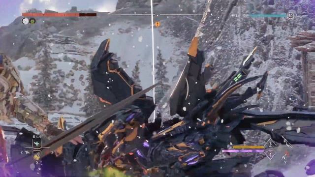 Horizon запретный запад Высшие : Буревестник и Смертокрыл на максималке , ловушка с шипами. смотреть онлайн