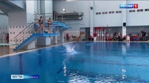 Смоленске прошли международные соревнования по прыжкам в воду